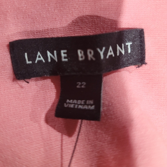 Lane Bryant Pink Blazer Single Button Stretch Fabric - Picture 2 of 7